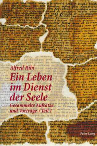 Cover of Ein Leben Im Dienst Der Seele
