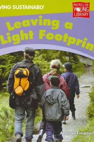 Cover of Living Sustainably Leaving a Light Footprint