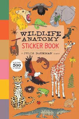 Book cover for Wildlife Anatomy Sticker Book