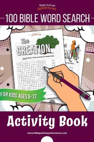Cover of 100 Bible Word Search Activity Book