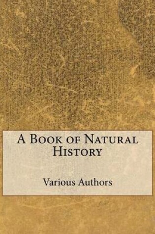 Cover of A Book of Natural History