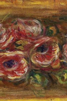 Book cover for 150 page lined journal Anemones 02 Pierre Auguste Renoir