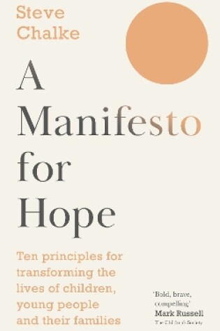 Cover of A Manifesto For Hope