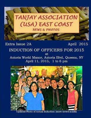 Book cover for Tanjay Association USA East Coast - Extra Issue 2A