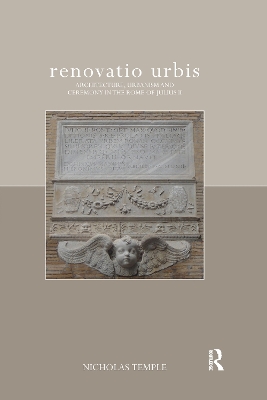 Book cover for renovatio urbis