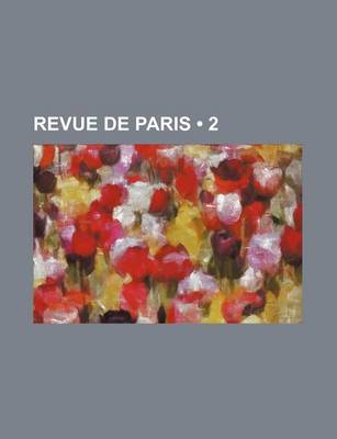 Book cover for Revue de Paris (2)