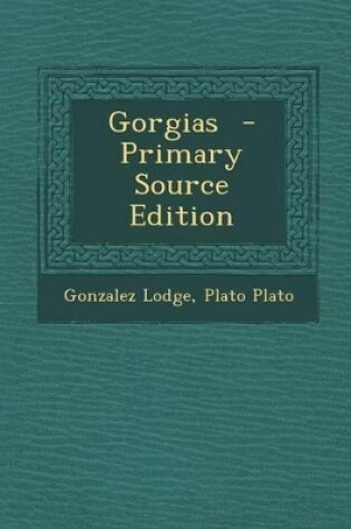 Cover of Gorgias