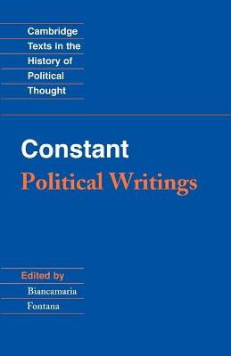 Book cover for Constant: Political Writings