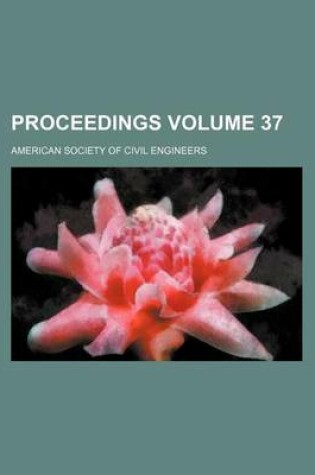 Cover of Proceedings Volume 37