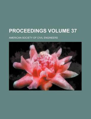 Book cover for Proceedings Volume 37