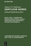 Book cover for Vermischte Dramatische Stucke: Urania. Antiochus Und Stratonica. Adonis Und Rosibella