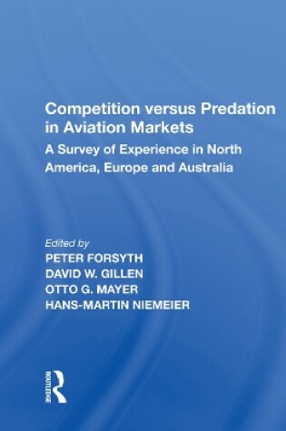 Cover of Competition versus Predation in Aviation Markets