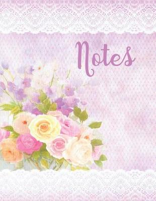 Cover of Lavender and Lace Floral Notebook