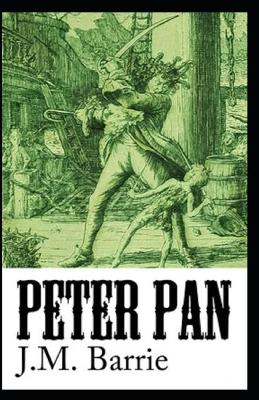 Book cover for Peter Pan illustrated