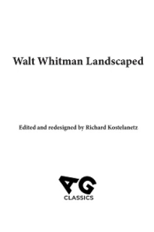 Cover of Walt Whitman Landscaped