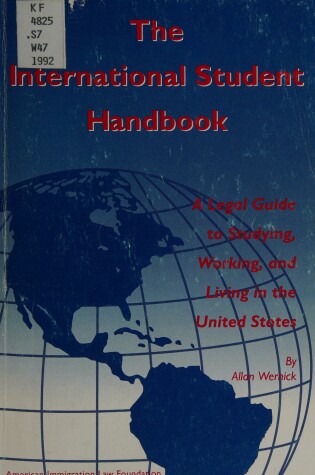 Cover of International Student Handbook