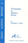 Book cover for Christianity in Modern Korea