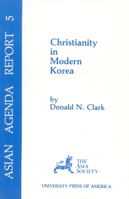 Cover of Christianity in Modern Korea