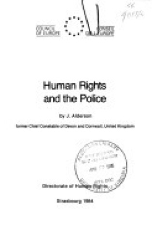 Cover of Human Rights and the Police