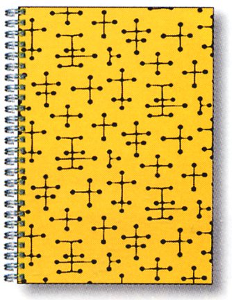 Book cover for Eames Dot Pattern Wire-O Journal