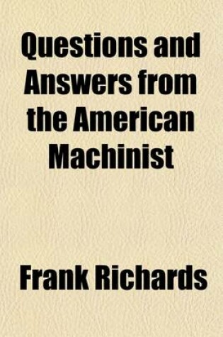 Cover of Questions and Answers from the American Machinist