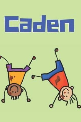Cover of Caden Personalized Sketchbook Journal Notebook