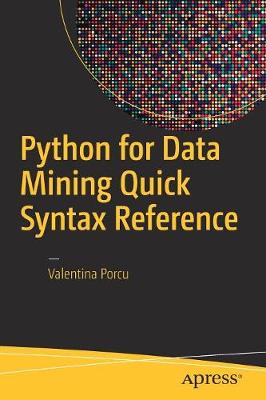 Cover of Python for Data Mining Quick Syntax Reference