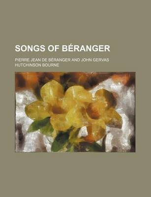 Book cover for Songs of Beranger
