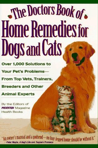 Cover of Doctors Book of Home Remedies for Dogs and Cats
