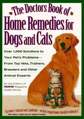 Book cover for Doctors Book of Home Remedies for Dogs and Cats