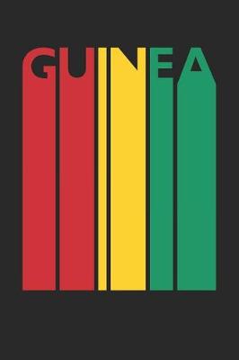 Book cover for Vintage Guinea Notebook - Retro Guinea Planner - Guinean Flag Diary - Guinea Travel Journal