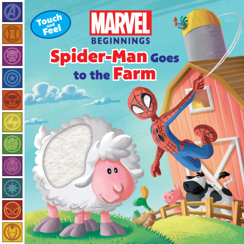 Book cover for Spider Man Goes to the Farm