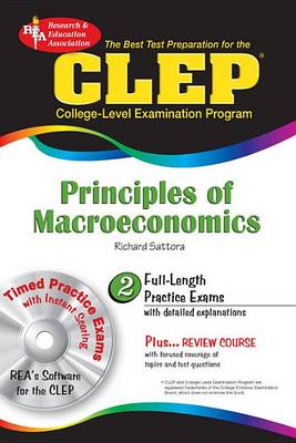 Cover of Clep(r) Principles of Macroeconomics