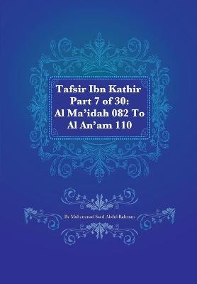 Book cover for Tafsir Ibn Kathir Part 7 of 30