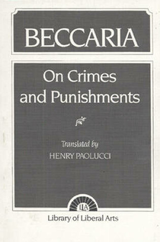 Cover of Beccaria