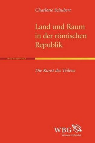 Cover of Land und Raum in der roemischen Republik