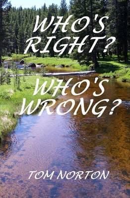 Book cover for Who's right Who's wrong