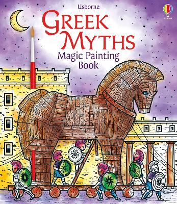 Book cover for Greek Myths Magic Painting Book