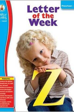 Cover of Letter of the Week, Grades Preschool - K