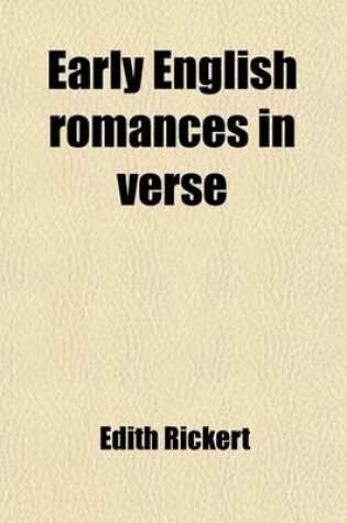 Cover of Early English Romances in Verse Volume 7