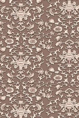 Book cover for Journal Light Brown Asian Damask