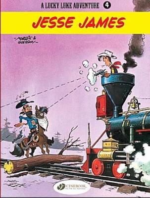 Book cover for Lucky Luke 4 - Jesse James