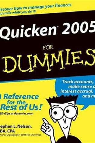 Cover of Quicken 2005 for Dummies