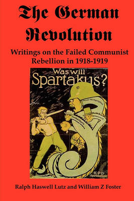 Book cover for The German Revolution