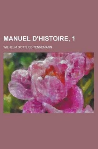 Cover of Manuel D'Histoire, 1