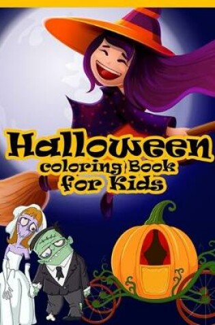Cover of Halloween coloring books for kids