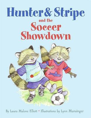 Book cover for Hunter and Stripe and the Soccer Showdown
