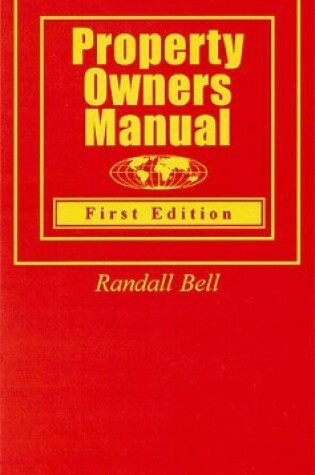 Cover of Property Owners Manual