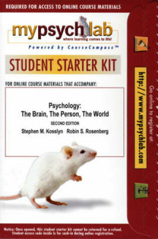 Cover of Online Course Pack: Kosslyn Psychology 2e with MyPsychLab 2e