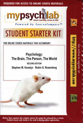 Book cover for Online Course Pack: Kosslyn Psychology 2e with MyPsychLab 2e